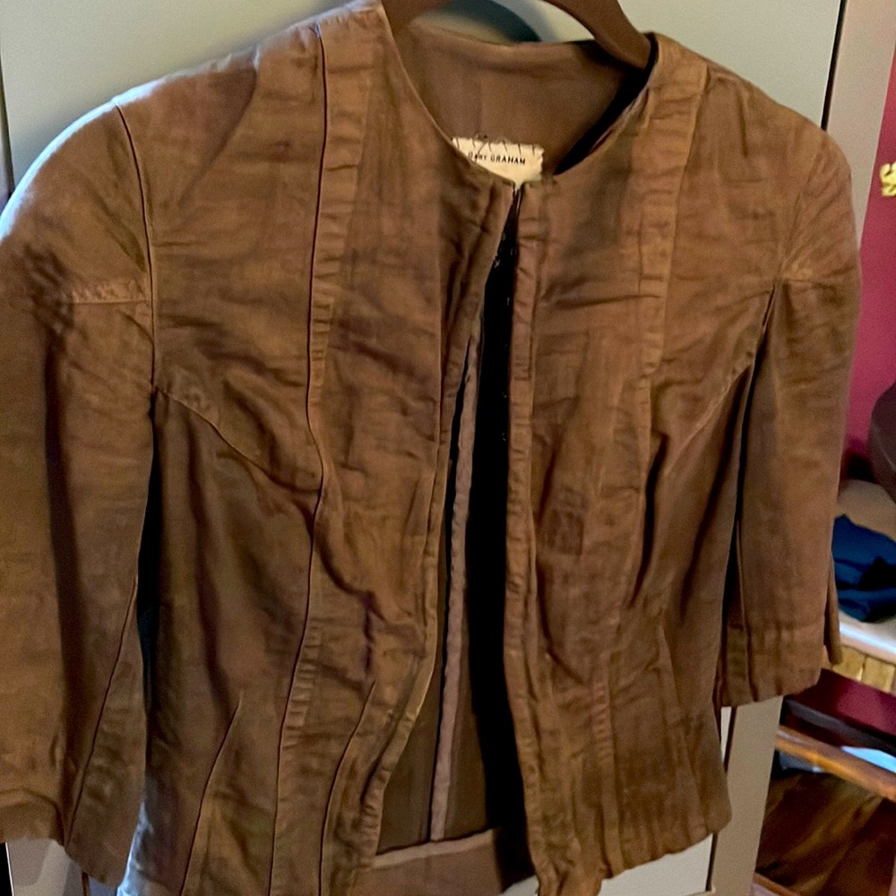 Gary Graham short sleeve jacket